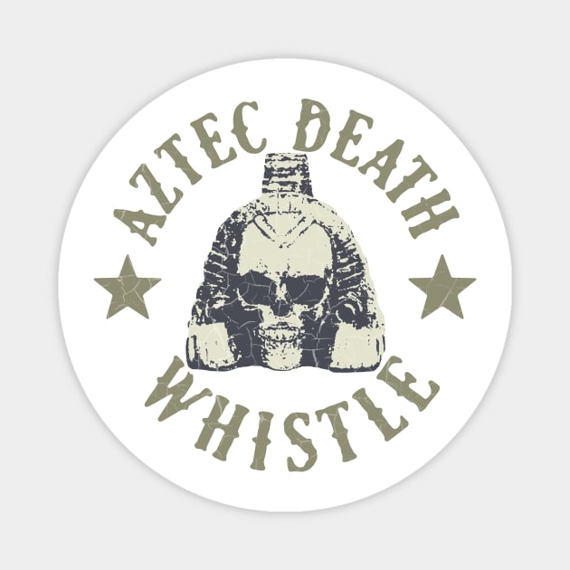 Aztec Death Whistle Magnet by Toby Wilkinson